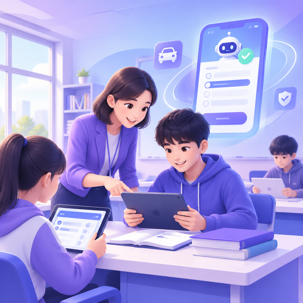 学法减分自动答题小程序场景图